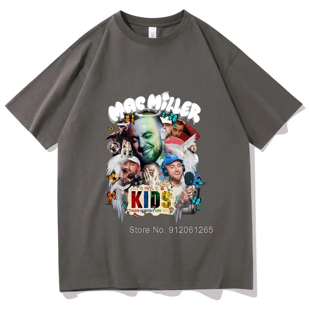 Детская футболка с принтом Mac Miller футболки Роберта Паттинсона графические