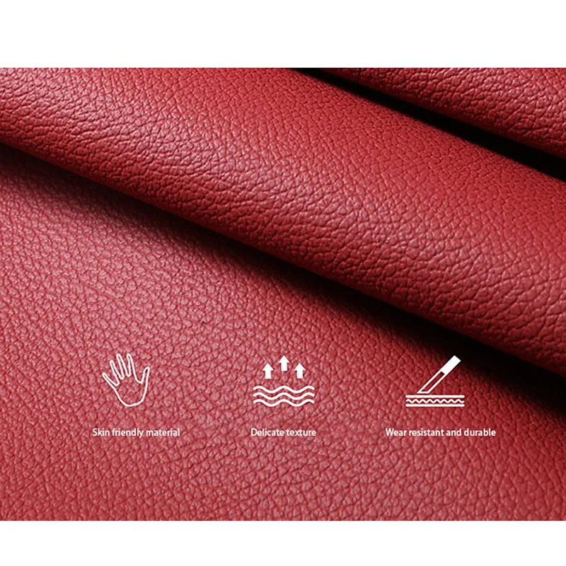 Универсальные кожаные чехлы на сиденья автомобиля для Citroen C2 C3-XR C3L C4L C5 C-Quatre CitroenC5X