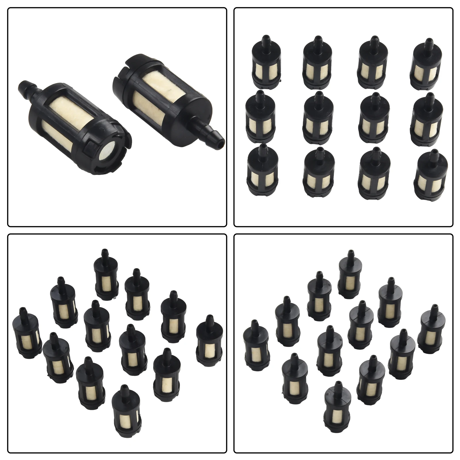 

Топливные фильтры для триммера 1/2 дюйма, аксессуары для топливной линии 1/8 дюйма ID для бензопилы STIHL, модели STIHL 1/4 дюйма HUSQVARNA