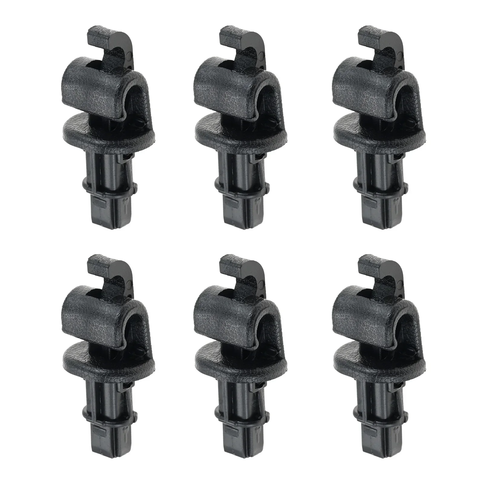 

6 шт., держатель для задней раздвижной двери автомобиля, крючки, зажимы, автозастежка и зажим, замена 83-715-SHJ-A21ZA для Honda Odyssey 2005-2010