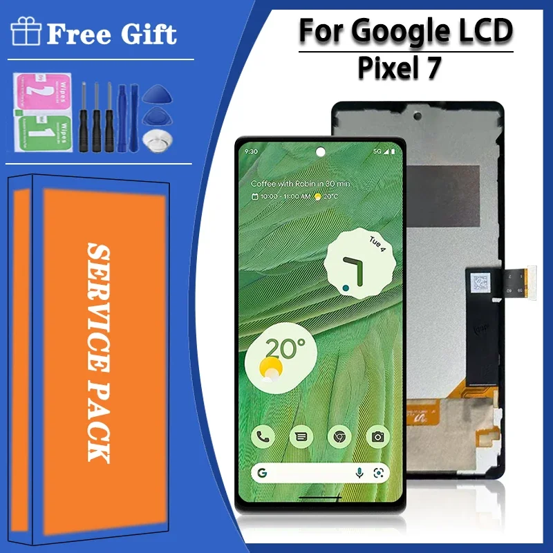 6 3-дюймовый TFT-дисплей для Google Pixel 7 GVU6C GQML3 GO3Z5 дигитайзер сенсорного экрана с