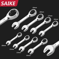 1 pc stubby ratchet spanner ratchet wrenches set auto repair hand tools short wrenches