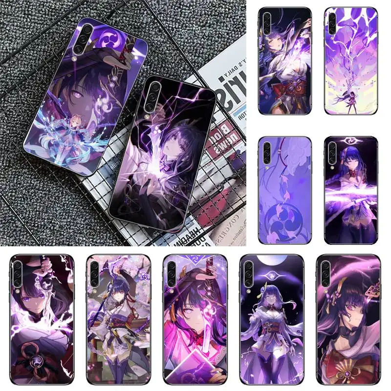 

Genshin Impact Raiden Shogun Phone Case For Samsung galaxy A S note 10 12 20 32 40 50 51 52 70 71 72 21 fe s ultra plus