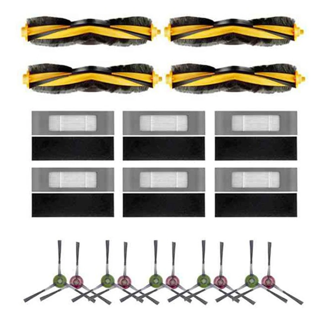 

Запчасти для робота-пылесоса ECOVACS DEEBOT OZMO T8, 1 комплект