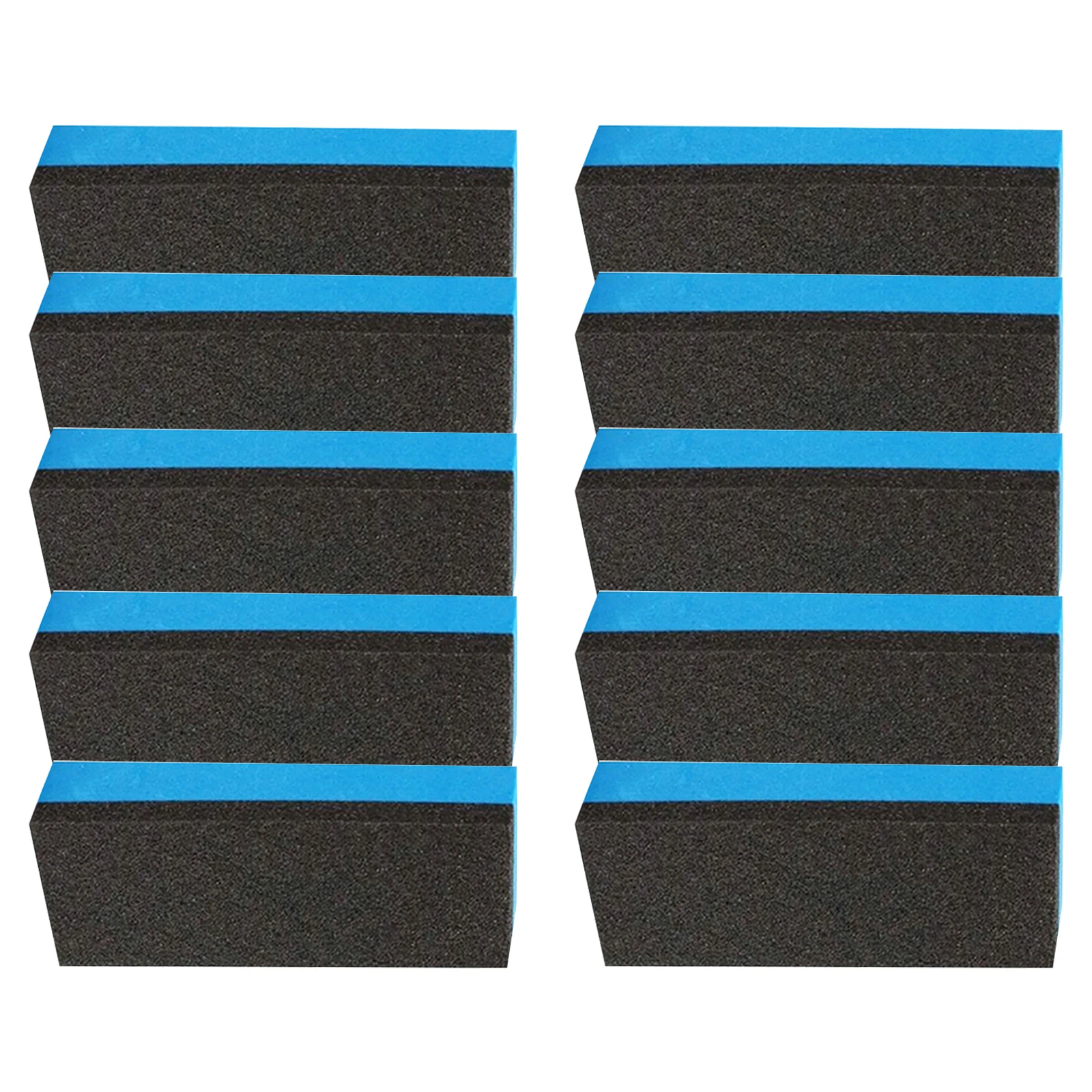 

Губка для мытья автомобиля, 10 шт., губка для мытья дома, металлическая губка для мытья стекла, полировка пылью, Высококачественная губка для ...