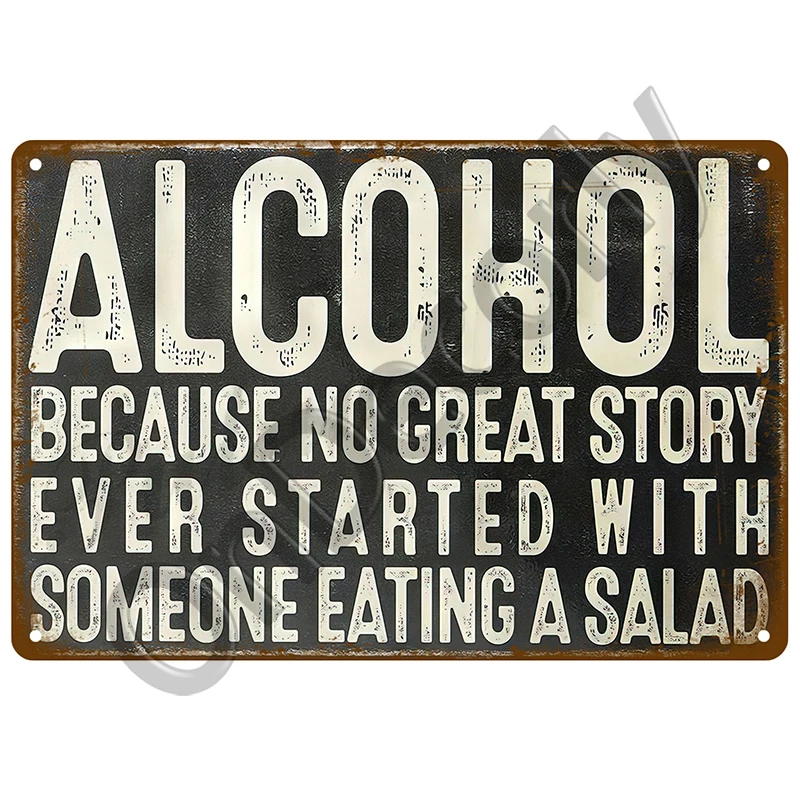 Металлическая табличка для виски вина спирта Жестяная Табличка бара паба клуба