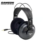 Оригинальные наушники SAMSON SR950 для профессиональной студии, монитор, динамическая гарнитура, закрытый дизайн