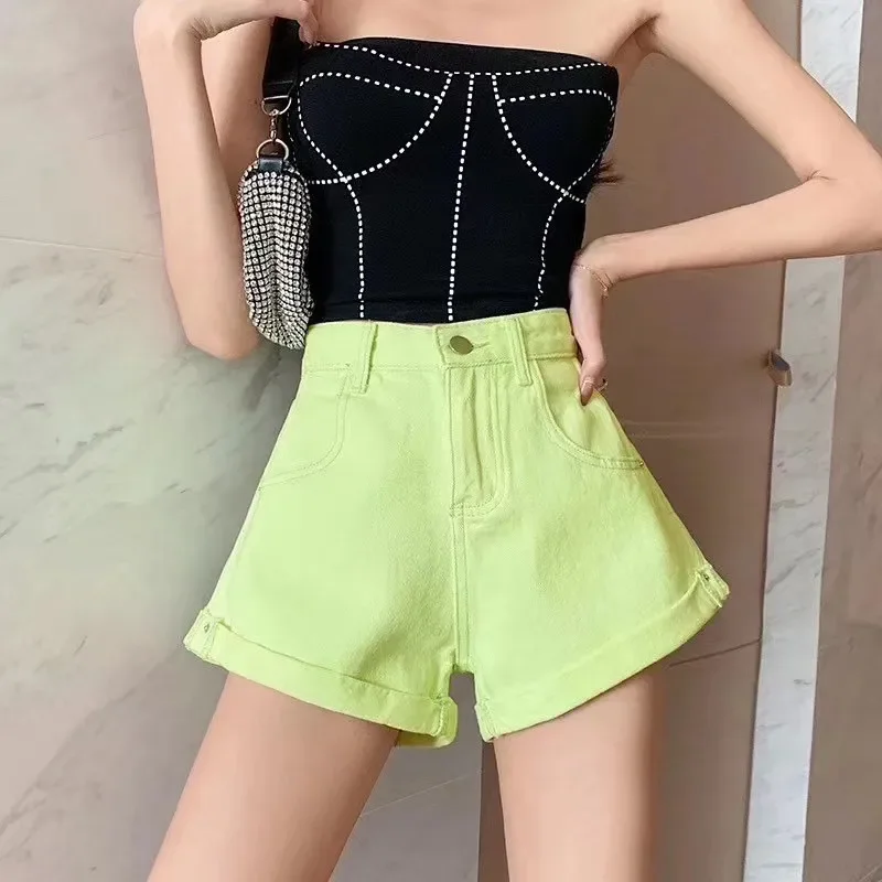 wholesale 2023 spring summer autumn new fashion casual Denim women Pants woman female OL short jeans pants Fy1477