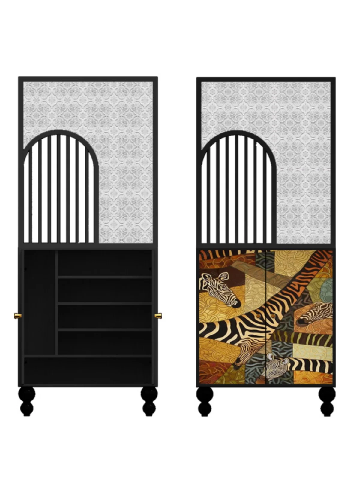 Стеклянный шкаф для хранения Changhong Haitang