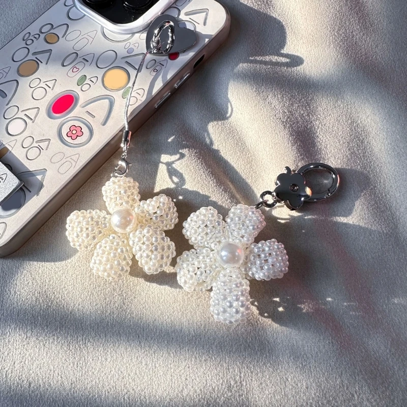 Универсальный жемчужный цветок аксессуар для телефона цветочный