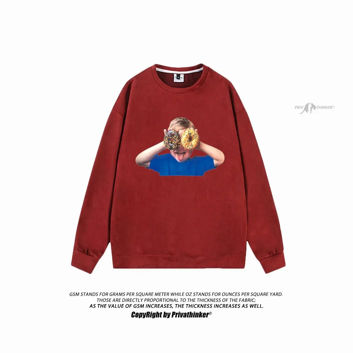 

Funny Baby Pattern Casual Sweatshirts Women Tops Autumn Winter Suede Pullovers 2023 New Fashion Unisex Clothing Tops