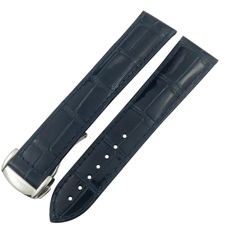 Ремешок BEFIA из натуральной кожи для часов 20 мм 22 18 19 21 Omega Seamaster AT150 Diver 300 De Ville