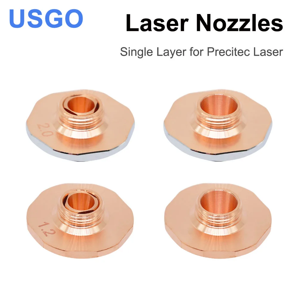 Лазерные сопла диаметром 28 мм однослойные и двухслойные калибр 0 8–4 для режущей