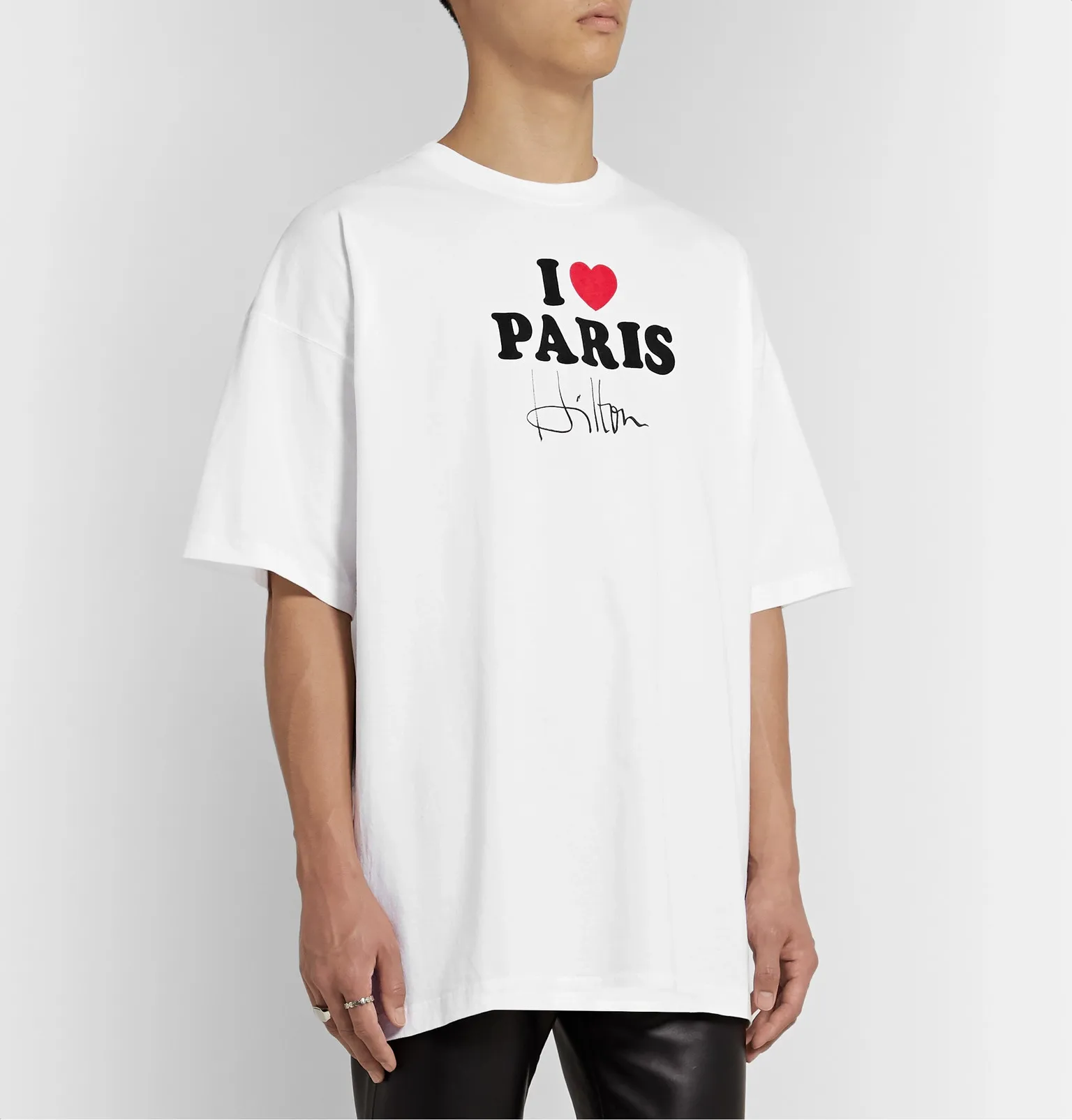 Love Hilton Vetements Tee New Men Women 