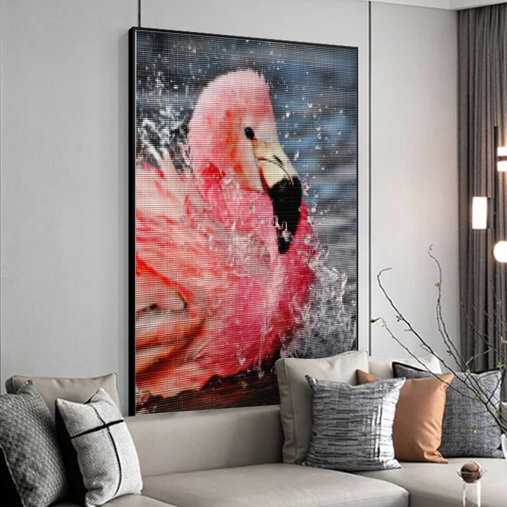 

5D Diamond Painting Bird Full Rhinestone Embroidery DIY Diamond Mosaic Full Round Diamond Cross Stitch Kit Home Decor