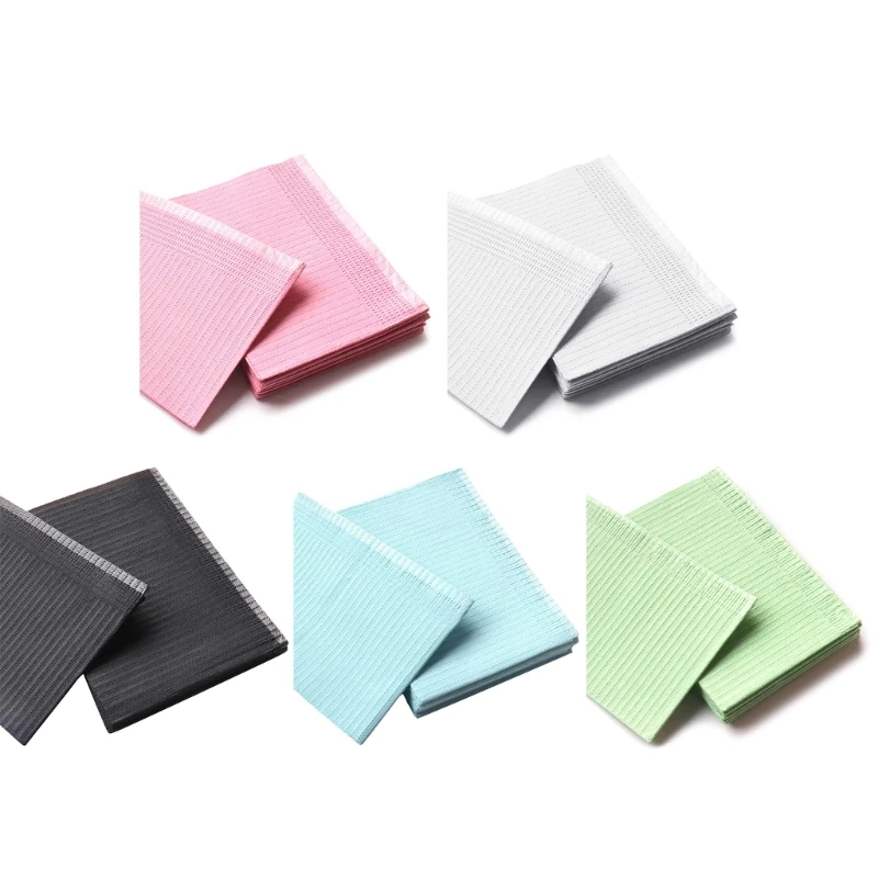 

125Pcs Foldable Polish Disposable Hand Cushion Holder Tablecloth Lint Paper Pad Manicure Tools Nails Art Hand Mat E1YF