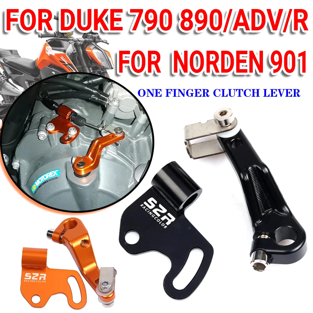 Для Husqvarna Norden 901 рычаг сцепления с одним пальцем для KTM 790 Duke 890 Adventure ADV R 2021 2022 2023