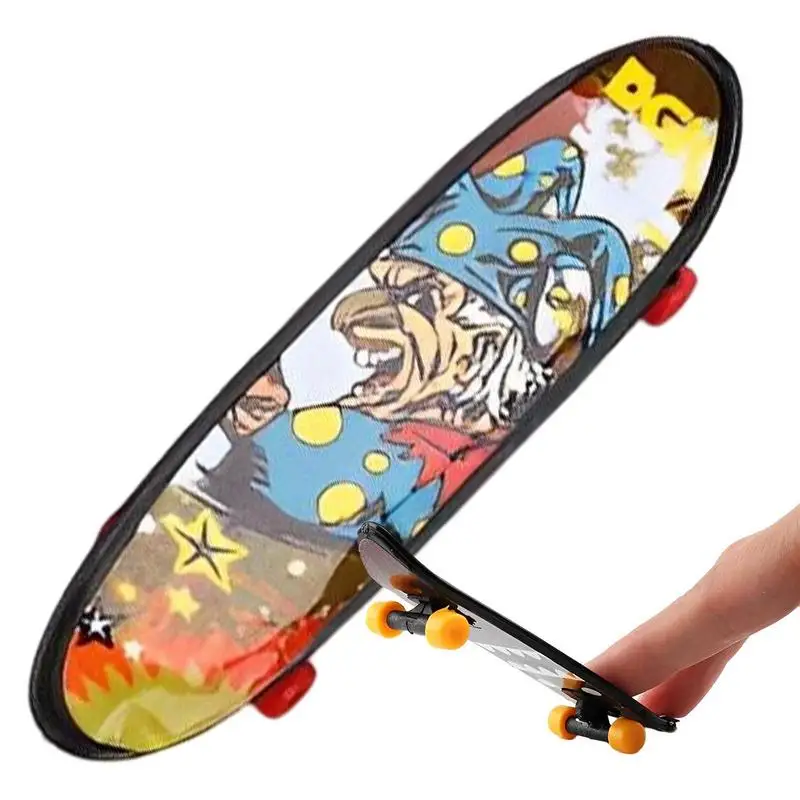 

Finger Skateboard Toy Fashionable Mini Finger Skateboards Toys Mini Fingerboard Skateboard Starter Kit Finger Sports Party