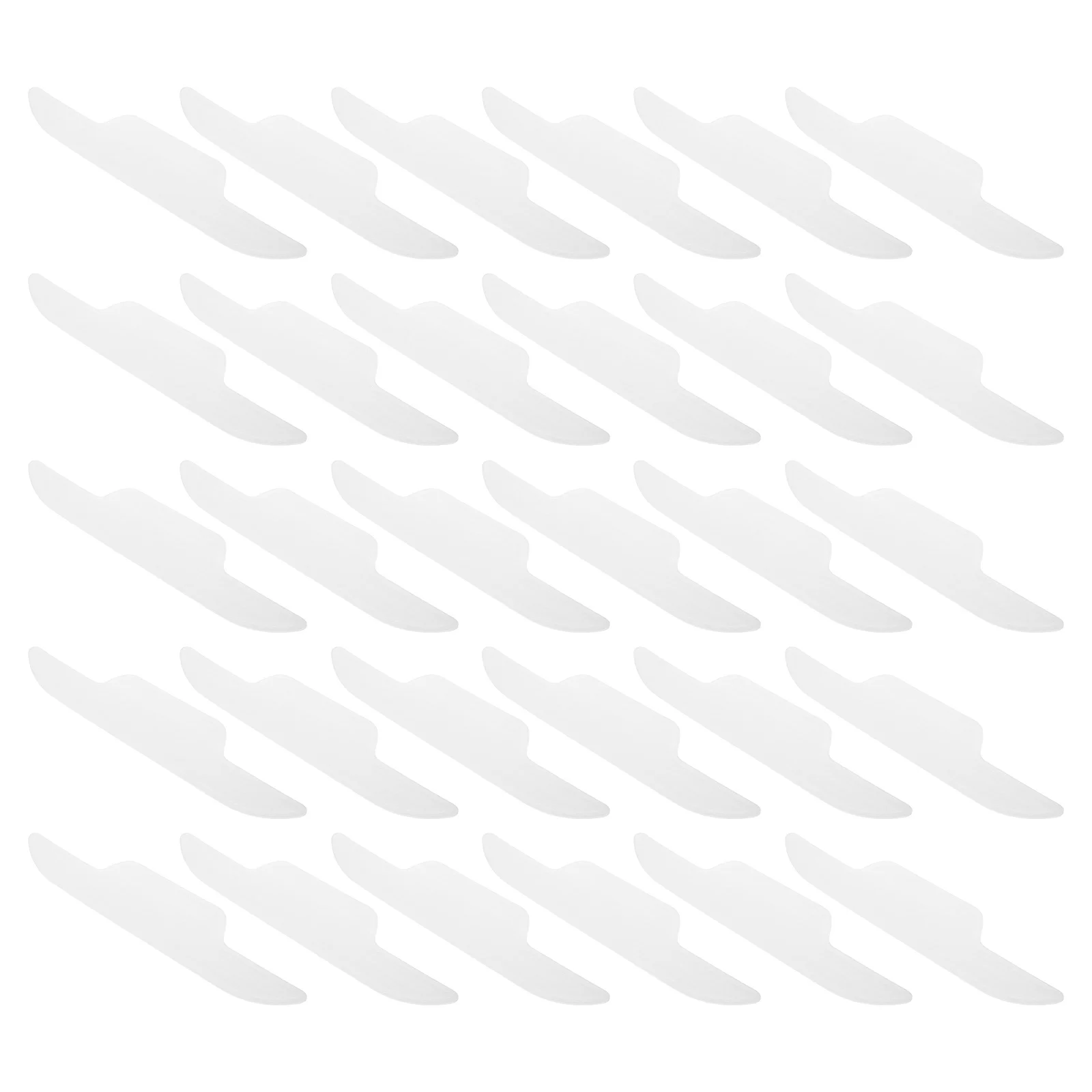 

30 Pcs Collar Neck Sweat Liner Armpit Sweat Pads Disposable Sweat Liner Moisture Absorption Brim Pad