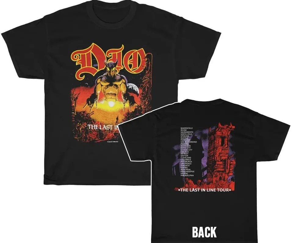 Рубашка Dio 1984 Last In Line Tour двусторонняя |