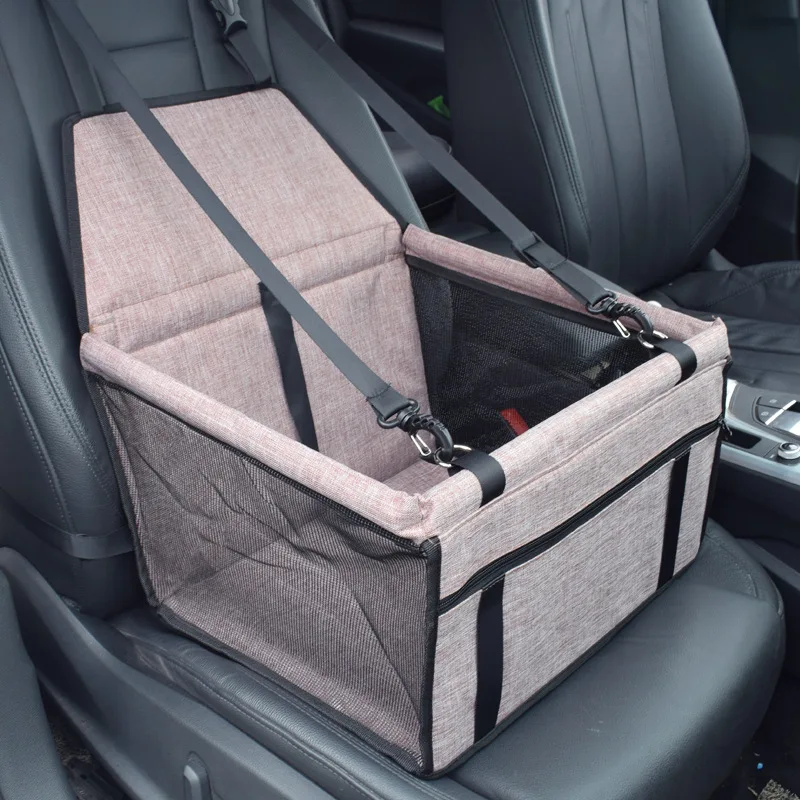 

Dog Carrier Car Seat Upgrade 900D Oxford Waterproof Pet Booster Mat Cover Outdoor Carry Bags Travel Bag Basket for Small Dogs