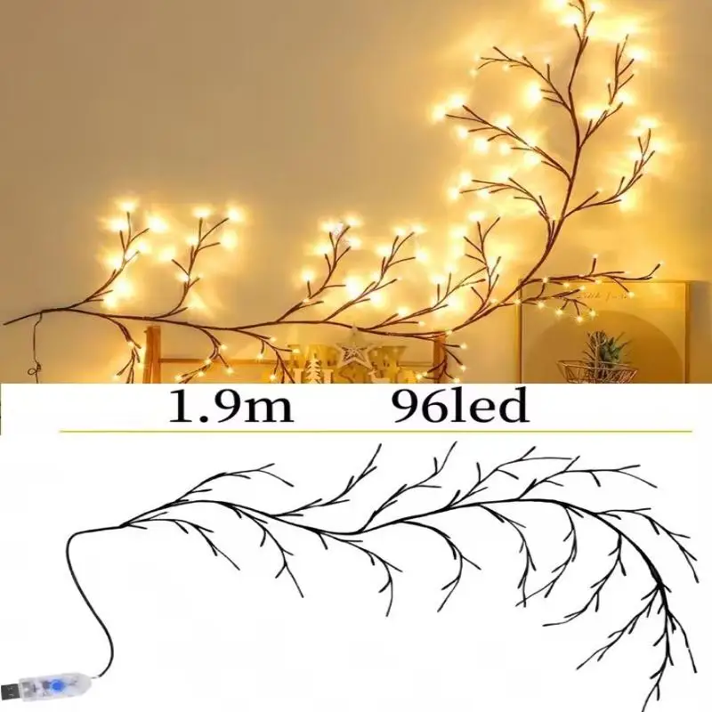 

Настенный светильник-гирлянда Tree Branch Lamp 8 режимов