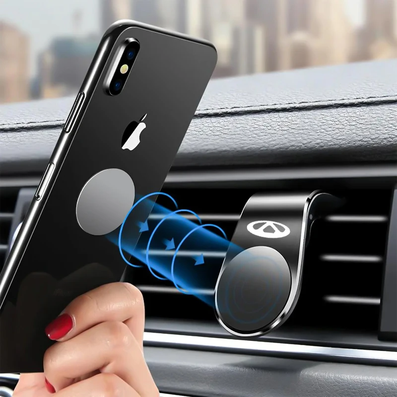 1 шт. магнитное автомобильное крепление для телефона с логотипом из сплава Ford Fiesta