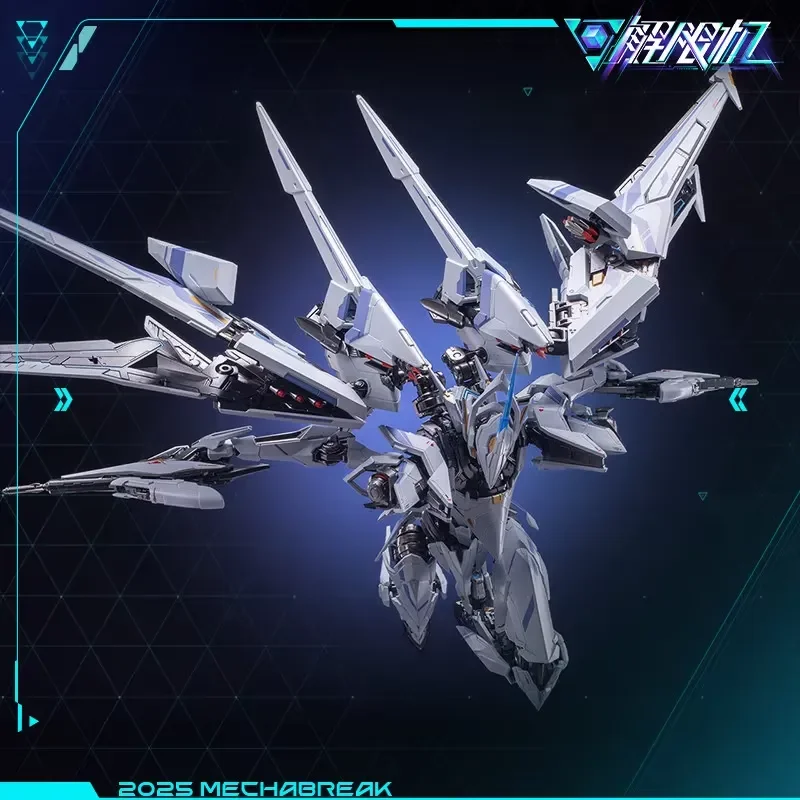 Фото Коллекционная модель Mecha Gyrfalcon Mosuo Unlimited Machine X: Суперподвижная, готовая к сборке, из сплава, отличного качества, подарок для коллекционеров. №4