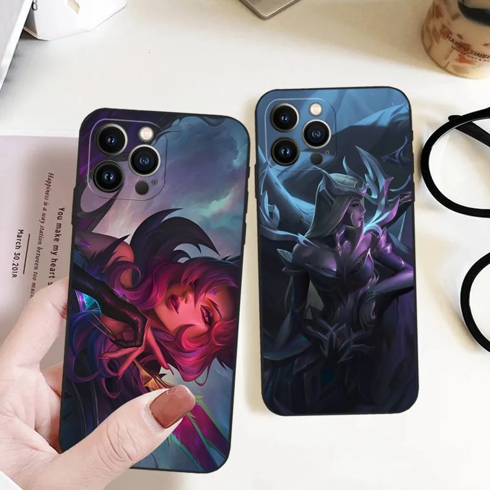 Чехол для телефона League of Legends iphone 13 11 15ProMax 14 12 Pro Xs Max Mini Xr X 7 8 6 6s Plus