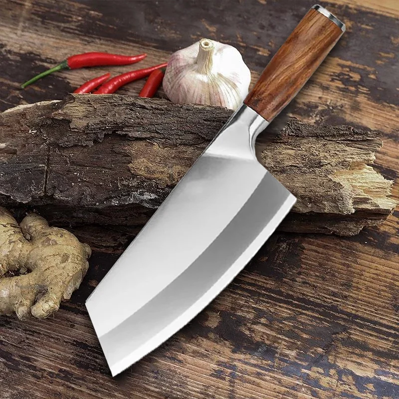 Нож Мясницкий кухонный шеф-повара нож из нержавеющей стали острые ножи для