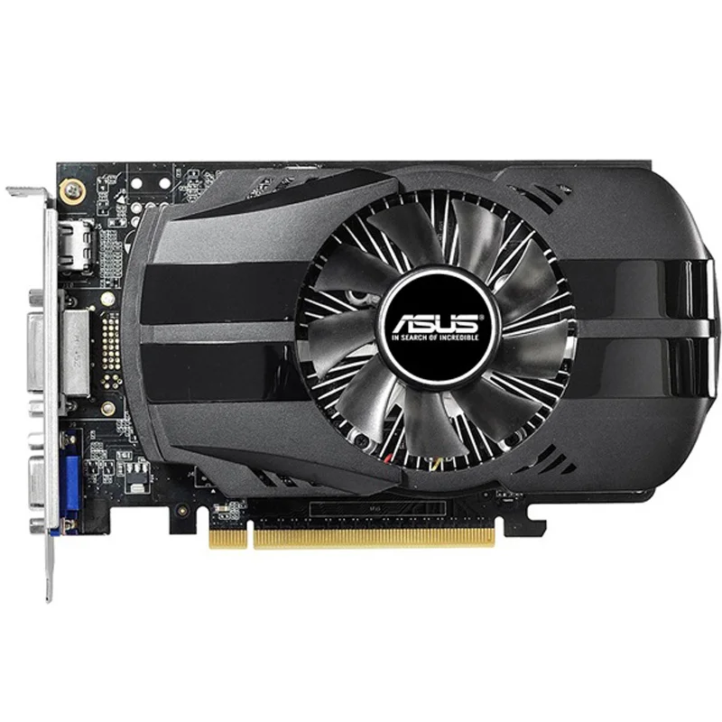 Видеокарта ASUS GTX 750Ti 2 ГБ 128 бит GDDR5 графические карты для nVIDIA Geforce 750 Ti б/у VGA 650 760 1050 |