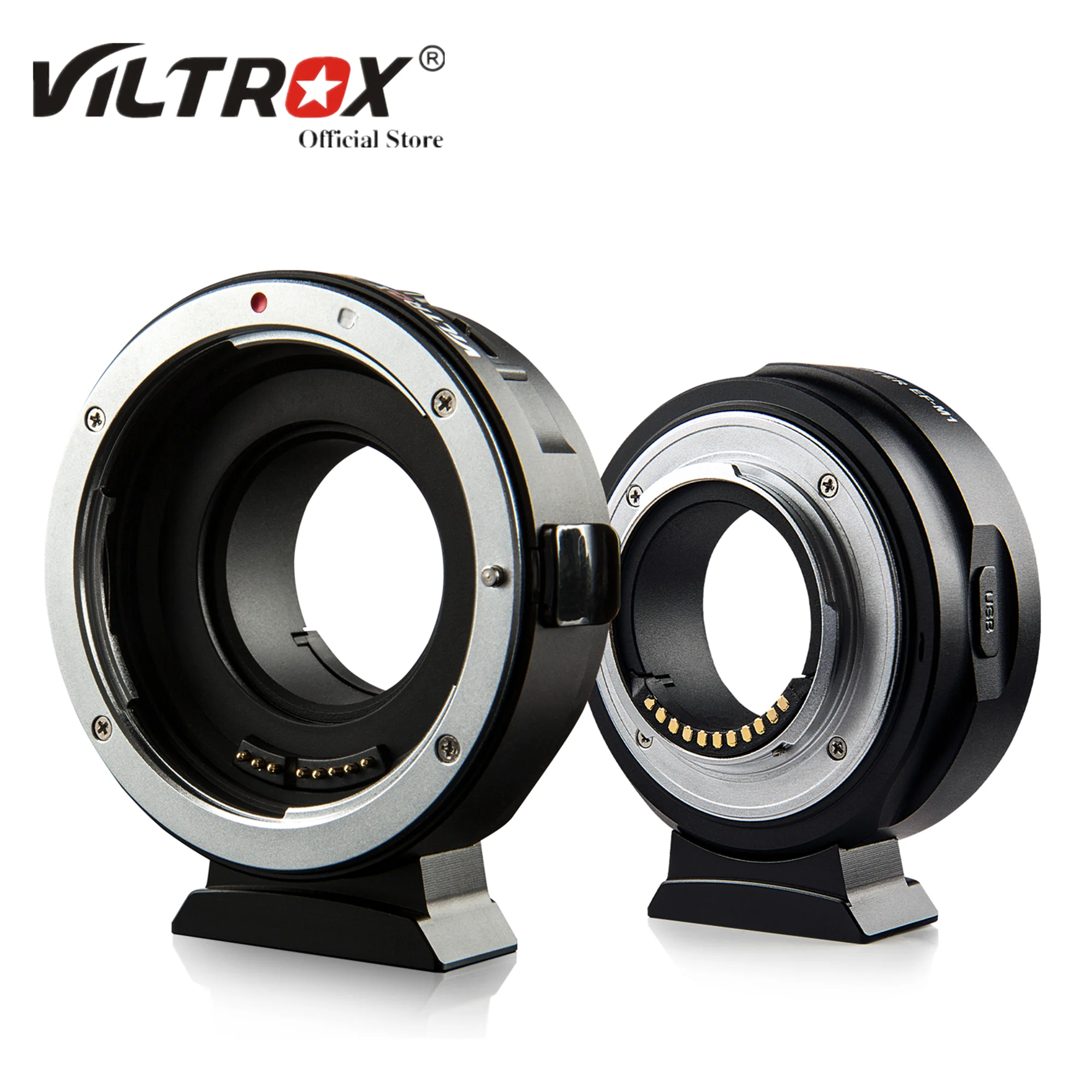 

Viltrox EF-M1 M4TF Lens Adapter Auto Focus for Canon EF EF-S Lens to M4/3 Camera GH5 GH4 GX85 Olympus E-M5 II E-M10 III BMCC 4K