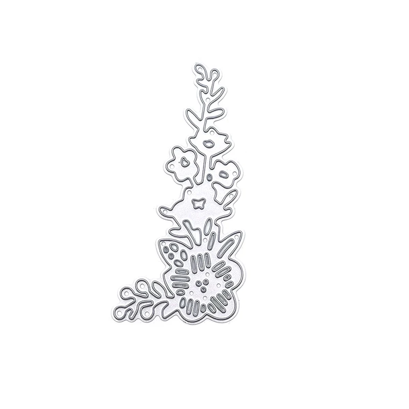 Открытки в альбом украшенные цветами металлические Вырубные штампы для сделай