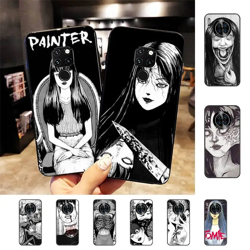 

Horror Comic Tomie Phone Case For Huawei Nova 3I 3E mate 20lite 20Pro 10lite Luxury funda case
