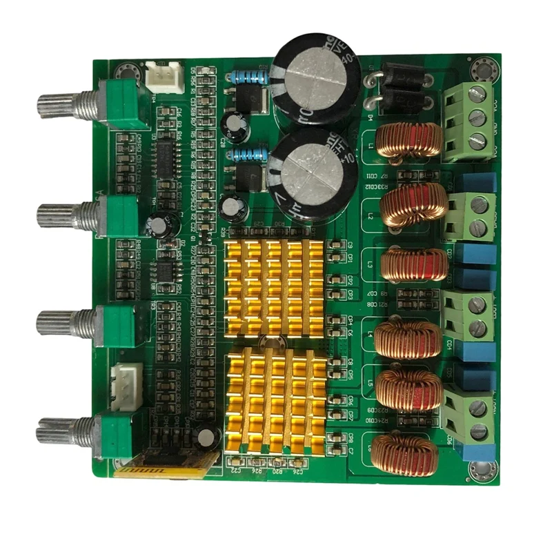 

2X50W Power Amplifier Board,D 3-Channel HIFI Subwoofer Fever Level Bluetooth 2.1 Power Amplifier Board 100W