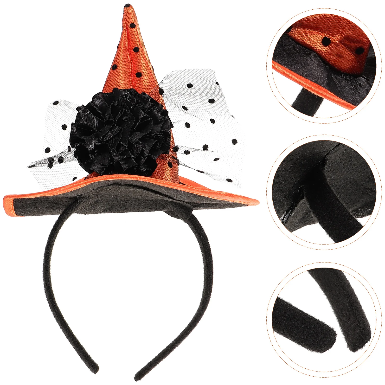 

Head Band Gothic Hair Accessories Headband Halloween Ornament Witch Headbands Women