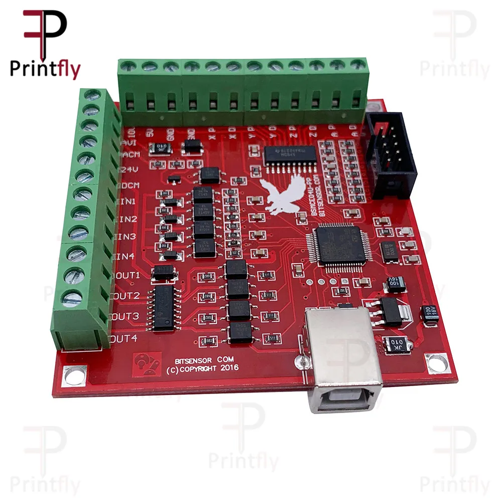 Супер USB интерфейс Printfly Mach3 карта управления движением летающая резьба