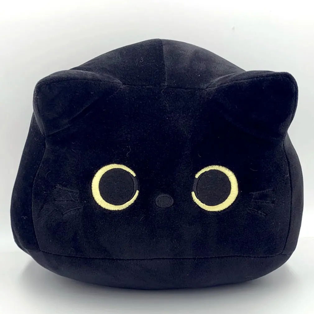 

2022 симпатичная подушка в виде кошки, креативная плюшевая игрушка, детская кроватка, подарок, диван, украшение, искусственная кожа, 40 см, быст...
