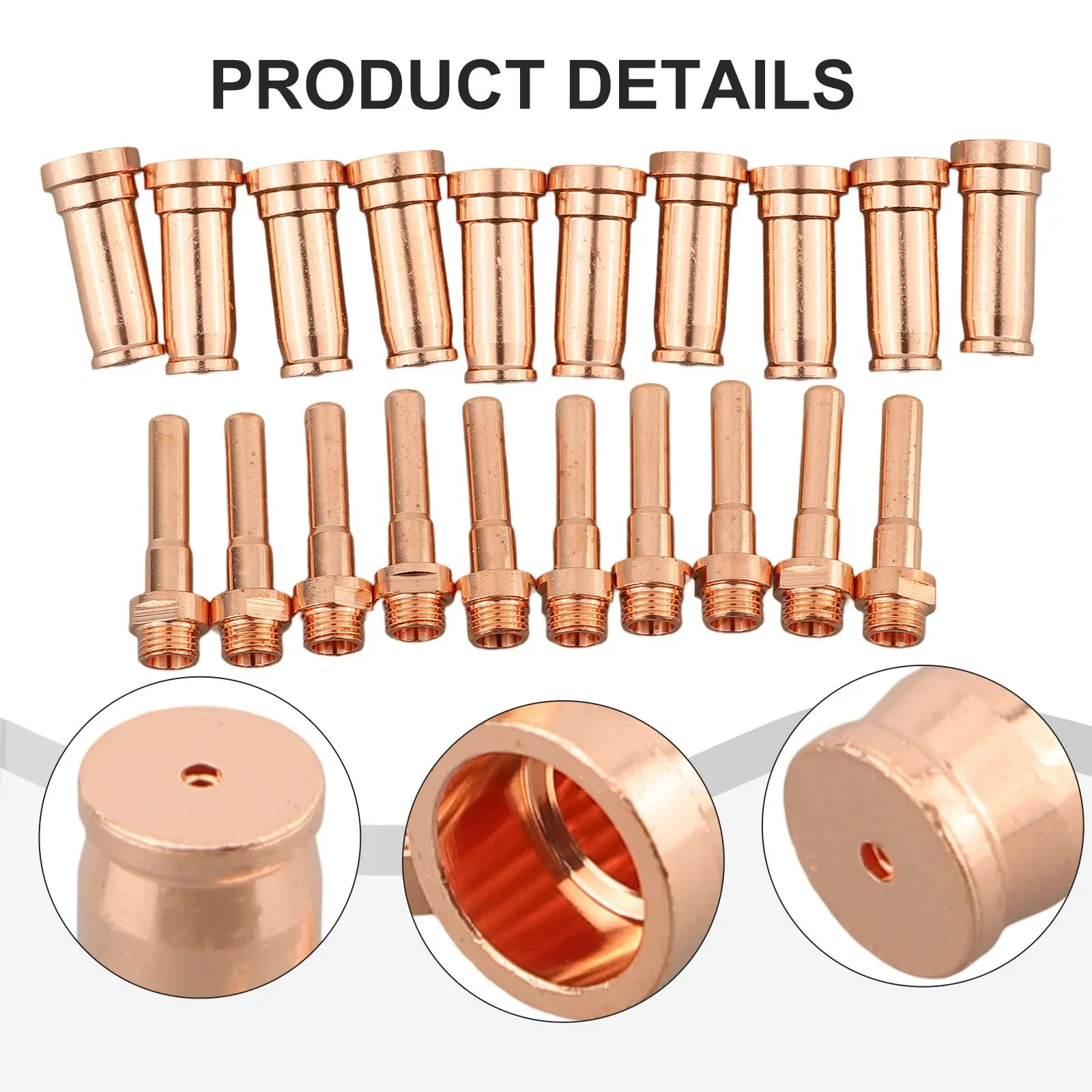 Упаковка из 20 электроды плазмы C1368 с наконечником C1848 1 2 мм 50 70A для плазменных
