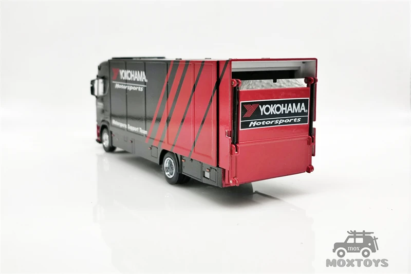 GCD 1:64 Scania S730 Yokohama ADVAN двухуровневый автомобильный Грузовик литая модель