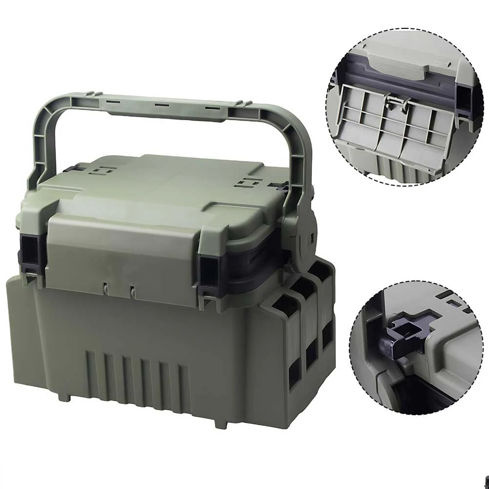 

Lure Bait Storage Box Lure Fishing Box Lure Toolbox Live Fish Bucket Large Capacity Fishing Tool Parts Replacement