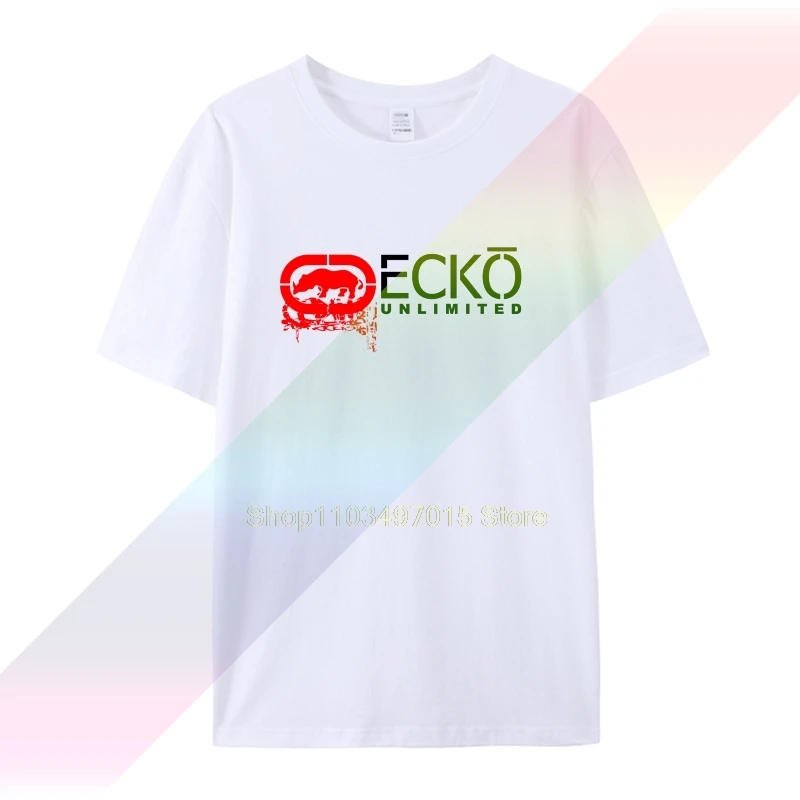 Фото Ecko Unltd черная футболка мужская хлопковая футболка для бодибилдинга высокое качество классическая подростковая футболка дизайн футболка №1