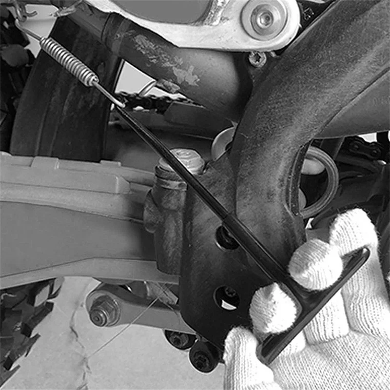 Пружинный крючок выхлопной трубы мотоцикла универсальная Т-образная ручка