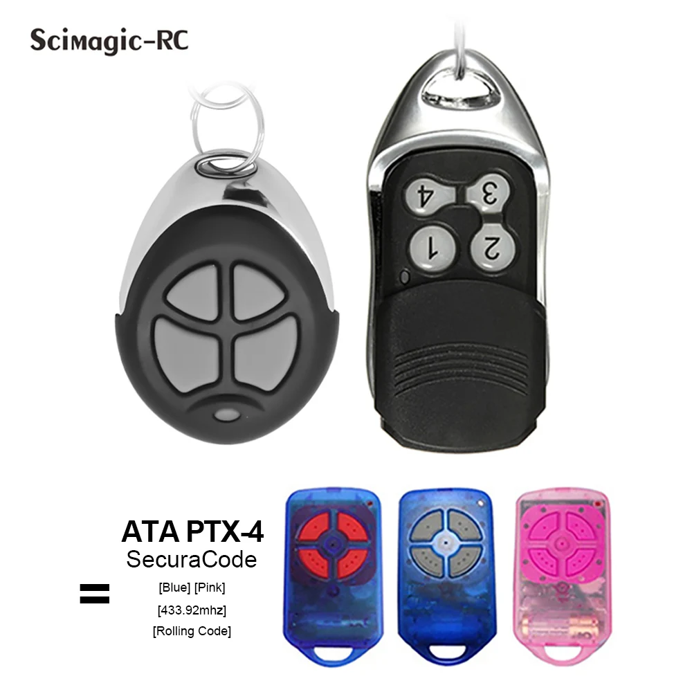 

Новый приемник для открывания Гаражных дверей ATA PTX4