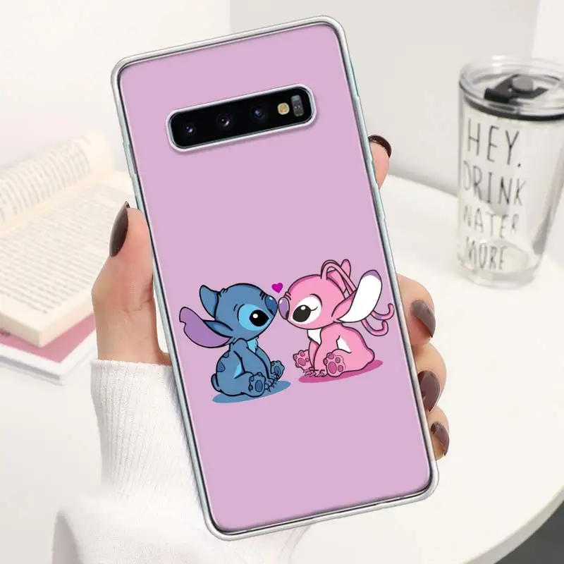 Мультяшный милый чехол S-Stitch для телефона Samsung Galaxy Note 20 Ultra 10 Plus 9 8 M12 M21 M30S M31 M32 M51 M52 J4