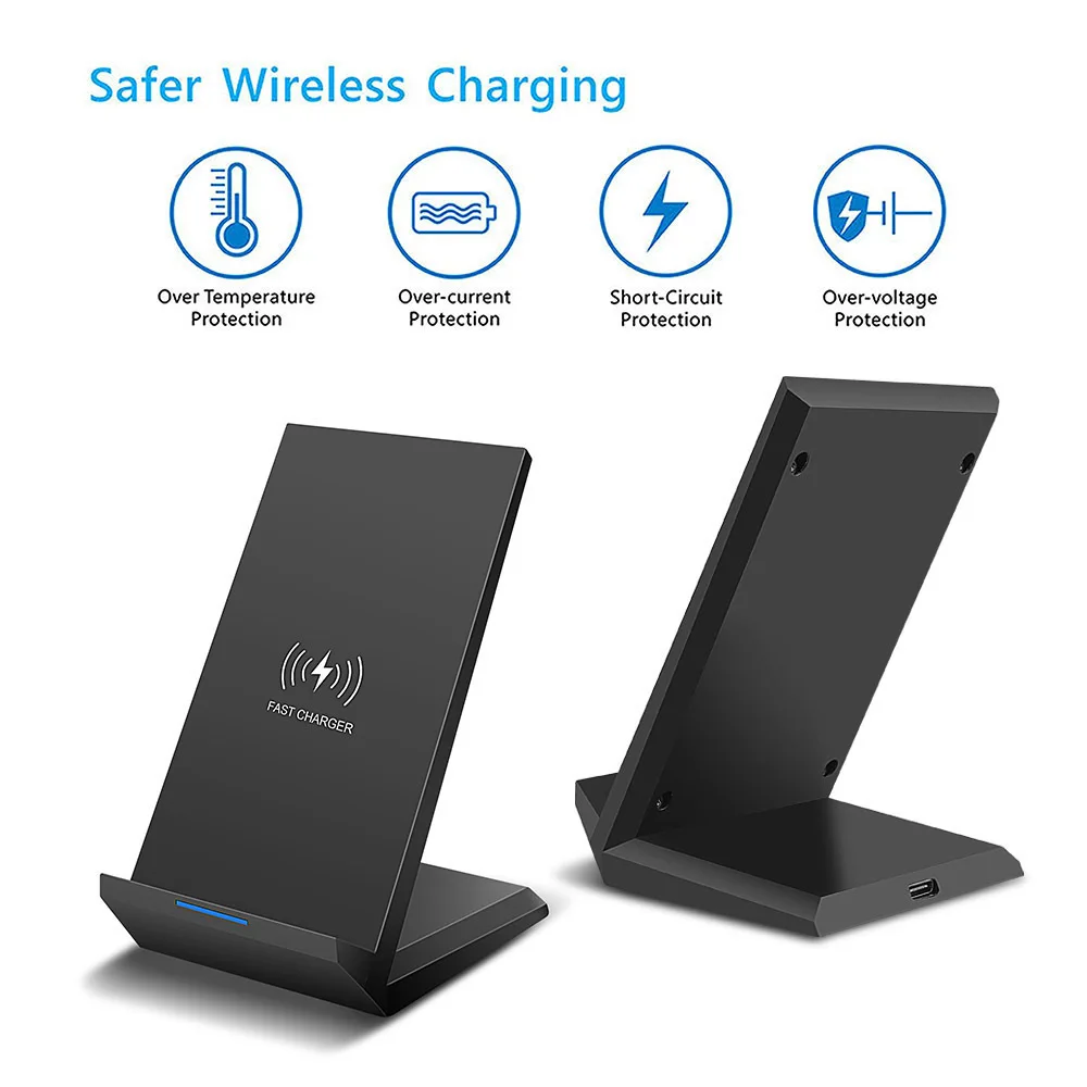 GYSO 50W Wireless Charger Stand for iPhone 14 13 12 11 Pro XS Max X Xr 8 Plus Phone Chargers Wireless Fast Charging Dock Station