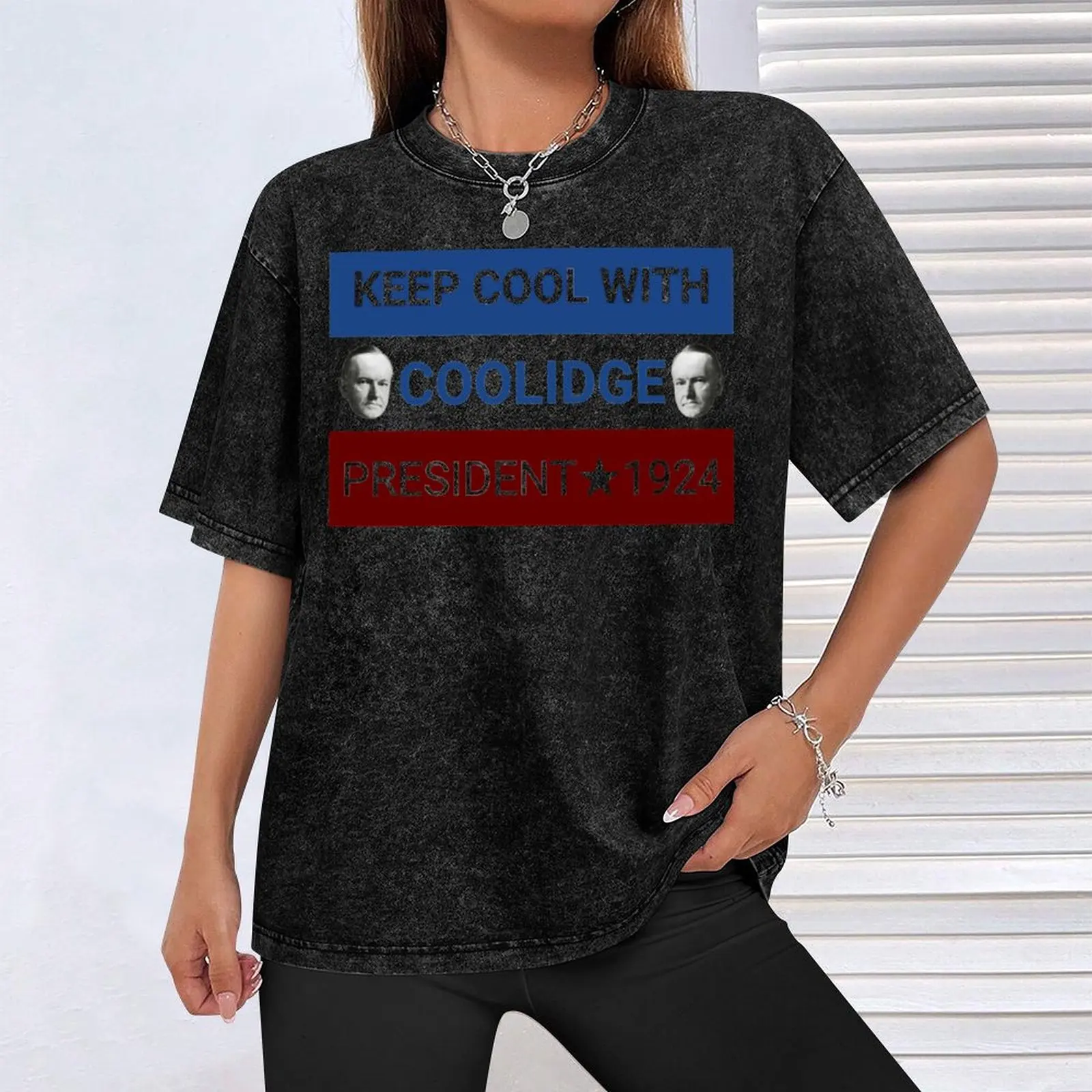 Футболка с логотипом кампании Calvin Coolidge мужская футболка Louboutins набор простых