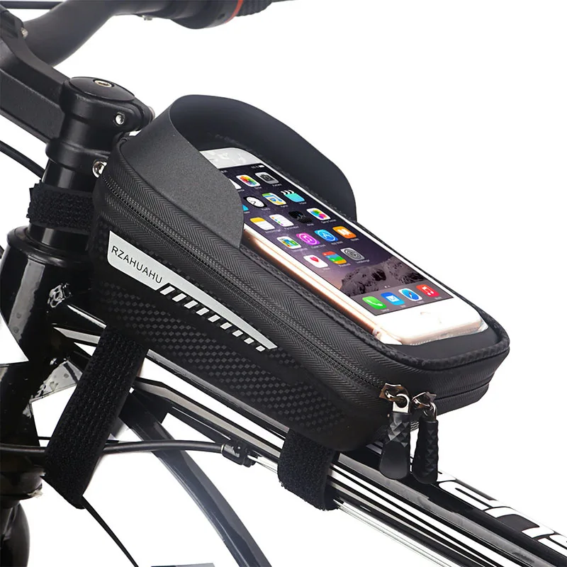 

Mountain Bike Pack Bicycle Bag MTB Road Bike Front Top Tube Cycling Bag Waterproof Touchscreen Phone Case Reflective Accessories