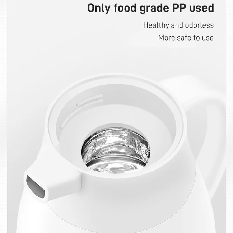1L/1.3L/1.9L Large Capacity Thermal Insulation Pot Portable Heat Kettle Coffee Tea Vacuum Flasks Glass Liner Thermos Bottle | Дом и сад