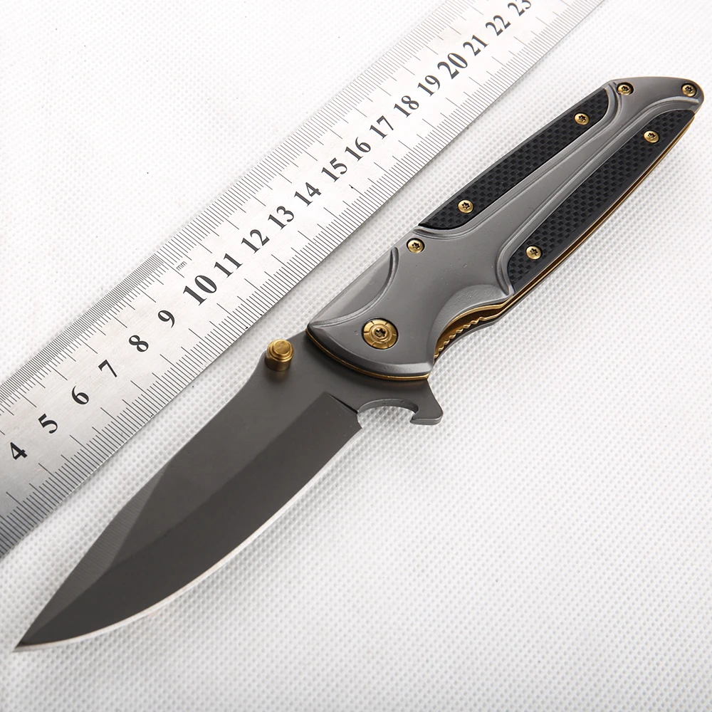 

BENCHKNIF Hunting Knife tactical Pocket Stainless Steel Outdoor camping EDC tool folding D227